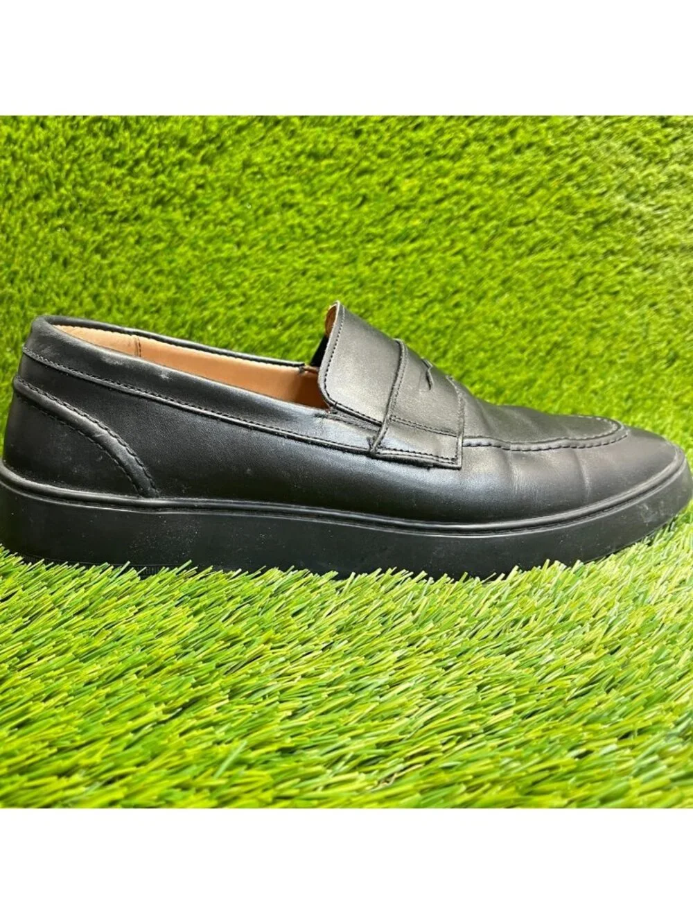 Allen Edmonds Randolph 2.0 Mens Size 10.5 Black Classic Penny Loafers Shoes